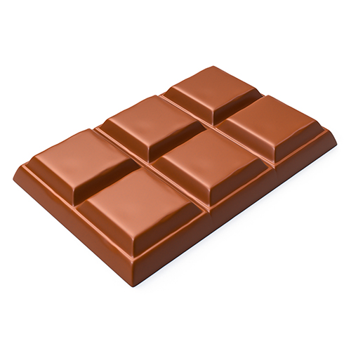 Chocolate Pieces chocolate milk Bar d illustration d rendering