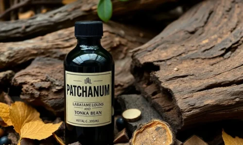 Hoắc hương, gỗ, Nhựa labdanum và Đậu tonka